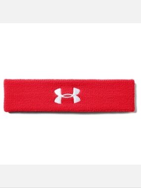 🆓️ W/ $45 Purchase! Under Armour Red Men's Performance Headband ~ NWT